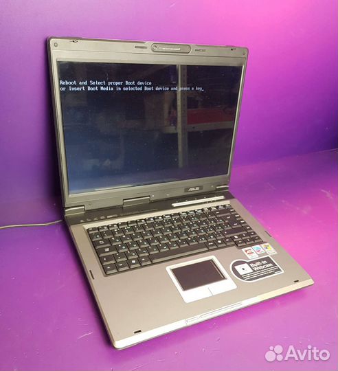 Ноутбук asus A6000/1гб/HDD:80Гб