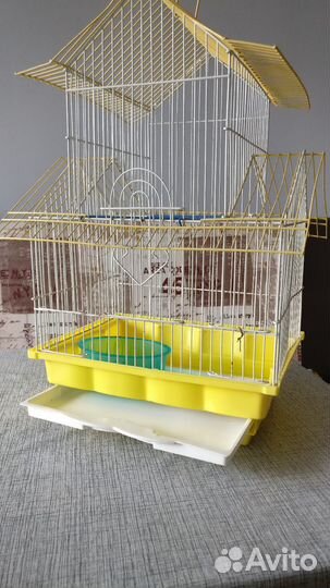 Большая клетка для грызунов с колесом