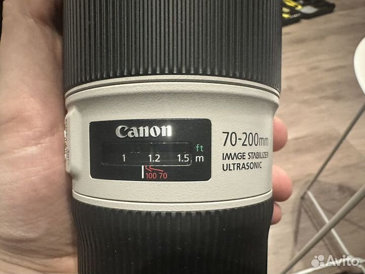 Телеобъектив Canon EF 70-200mm f4 L IS II USM
