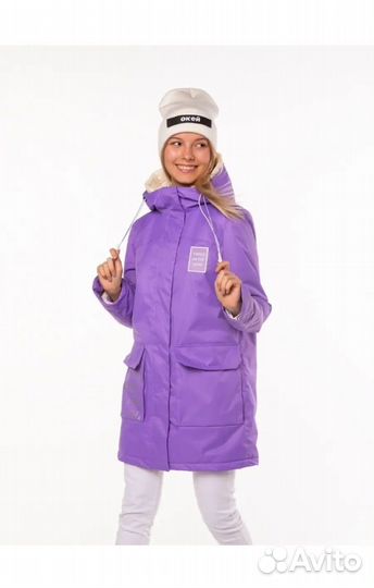 Парка для девочки 134 140