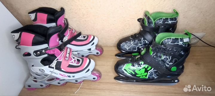 Коньки и Ролики