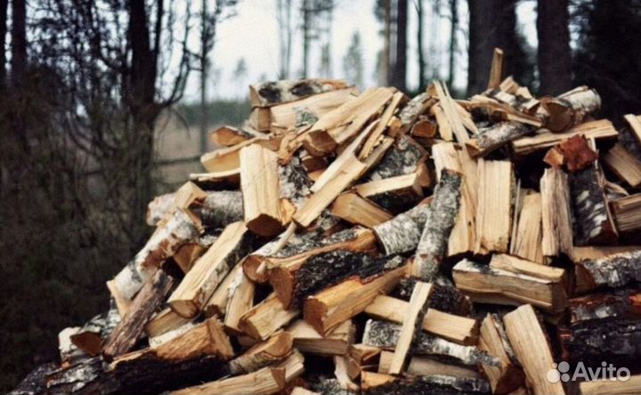 Дрова колотые