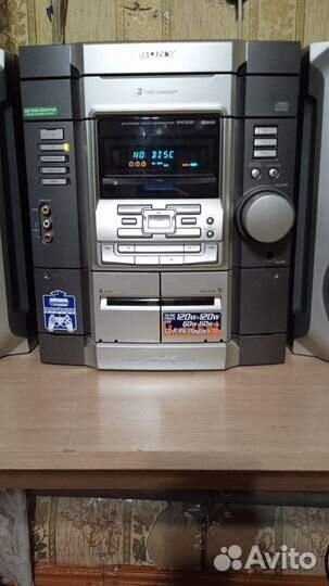 Музыкальный центр с колонками sony