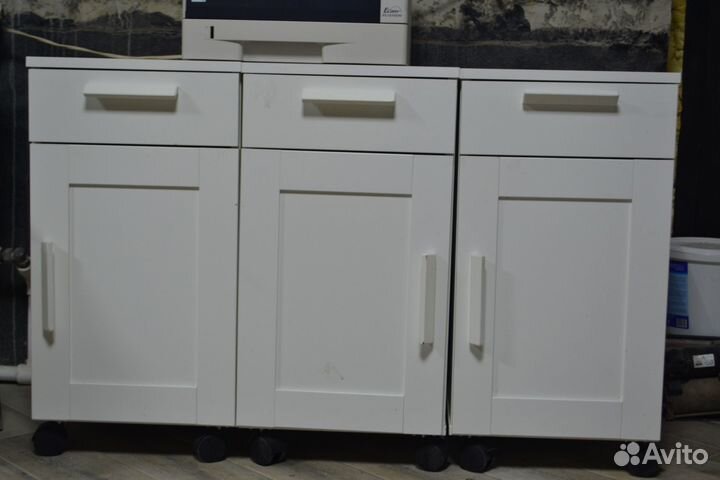 Тумба офисная белая IKEA