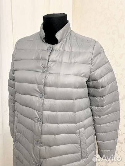 Пуховик пальто 12 storeez серый 44-46 М