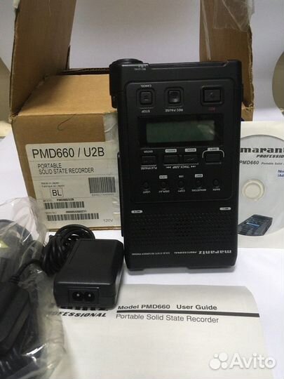 Портативный рекордер-магнитофон Marantz PMD660