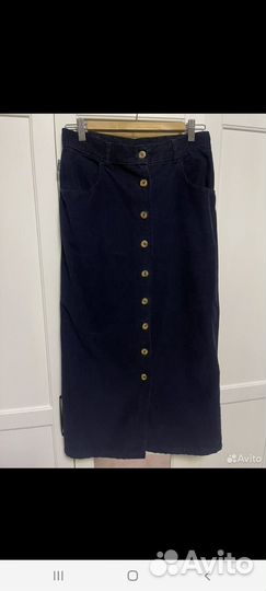 Юбка вельветовая 46 Италия б/у