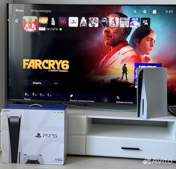 Sony ps5 + 180 игр