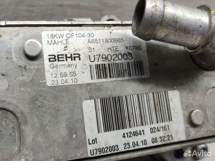 Теплообменник Mercedes OM651