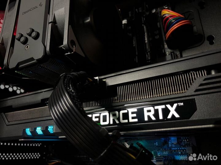 Игровой пк RTX 4060 + AMD Ryzen 5 5600