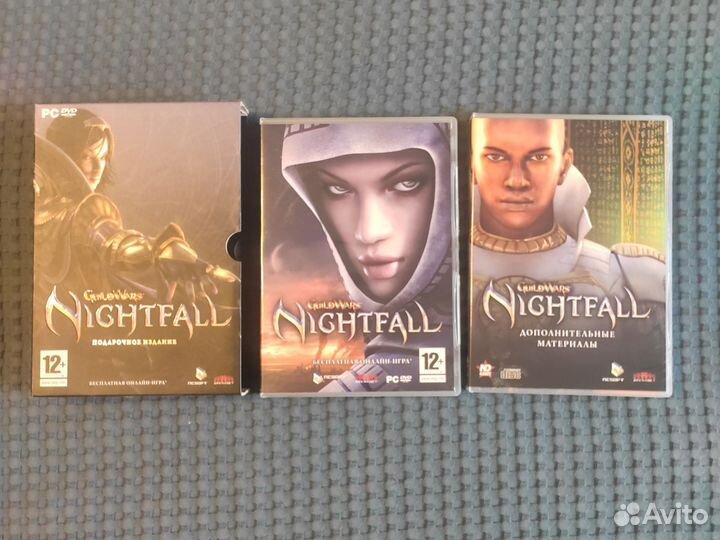 Коллекционные диски Guild Wars, подарочное издание