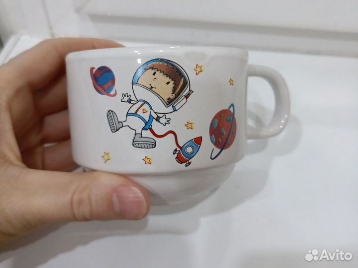 Чашки детские космос
