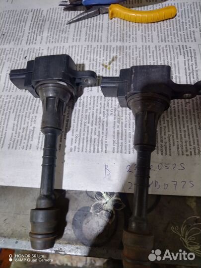 Катушка зажигания nissan almera n16