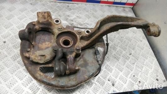 Ступица передняя левая land rover range rover spor