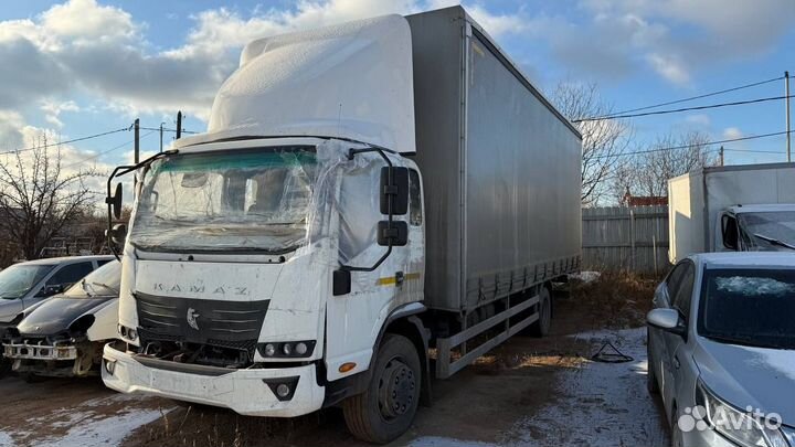 Тентованный грузовик 43 м³ КАМАЗ Компас 12, 2023