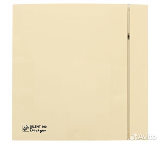 Вентилятор вытяжной Silent 100 CZ Design ivory-4C
