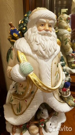 Дед Мороз 48 см Фарфор Fitz and Floyd