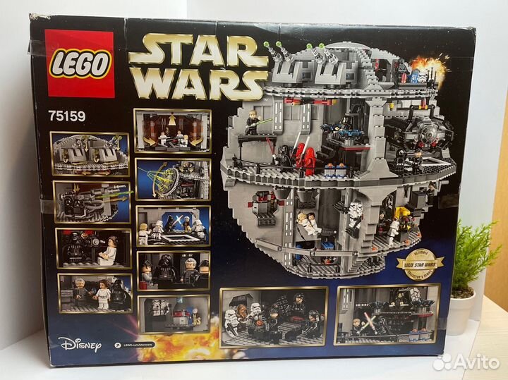 Новый Lego Star Wars 75159 Звезда Смерти