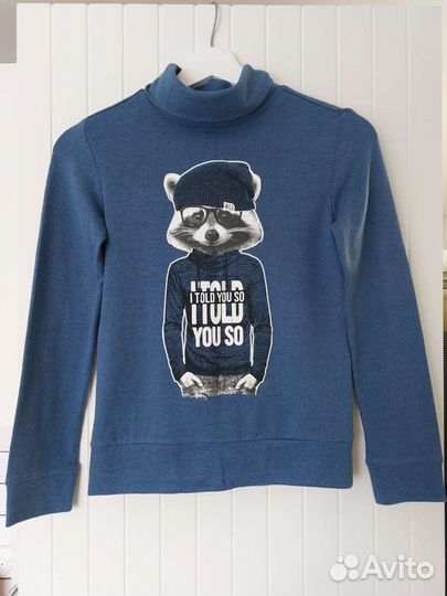 Водолазка для мальчика размер 140, 8-10 лет