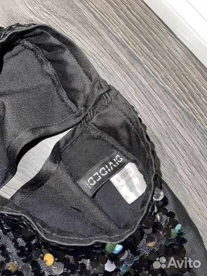 Топ в пайетках рубашка кофта