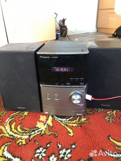Музыкальный центр panasonic sa pm 200
