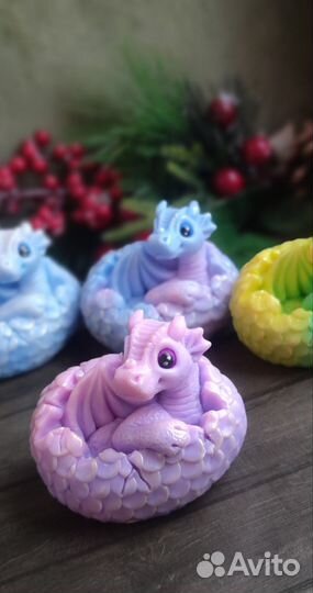 Мыло ручной работы Дракон