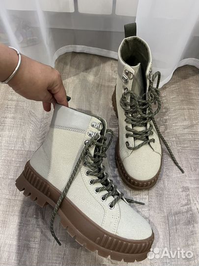 Новые демисезонные ботинки 36-37