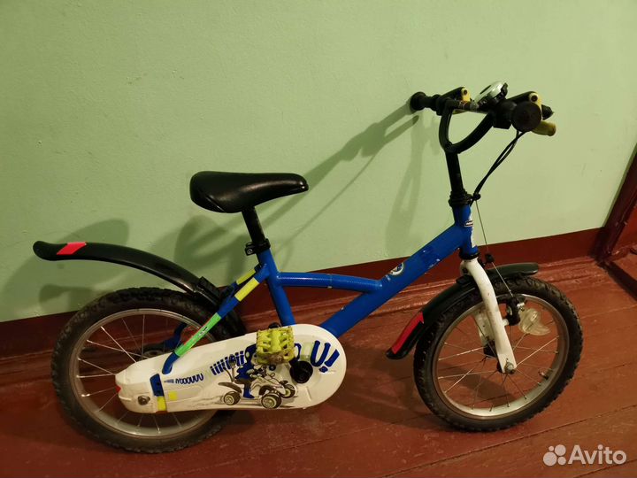 Детский велосипед btwin 16