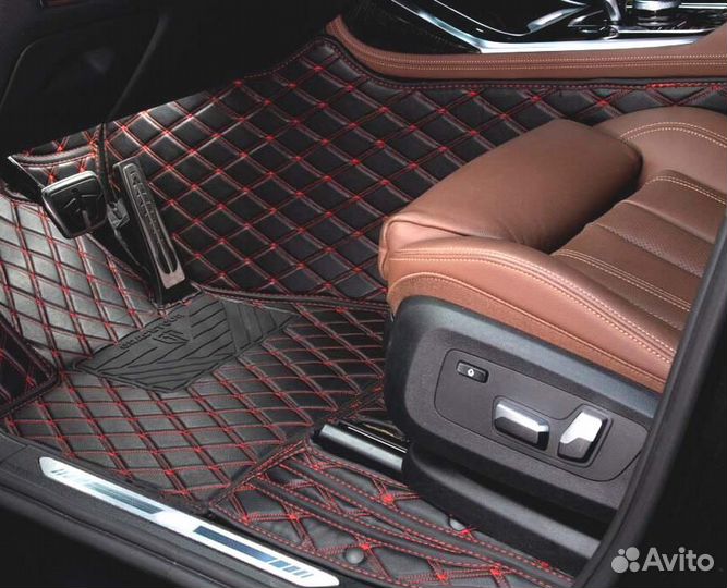 3D Коврики Mercedes GLS G GL ML GLE GLK из Экокожи