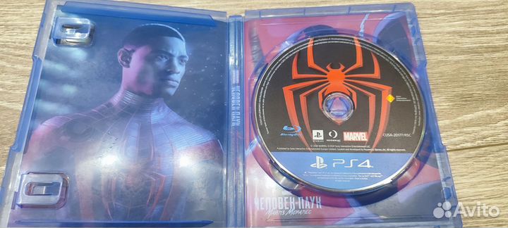 Человек-паук Маилз Моралес ps4