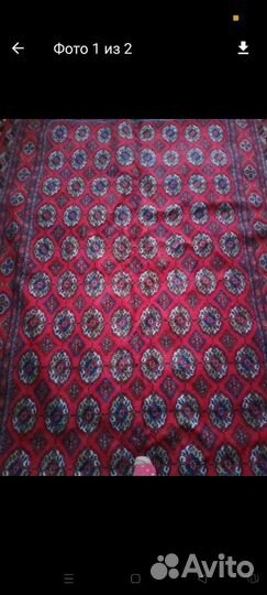 Ковер бу шерстяной 2 на 3