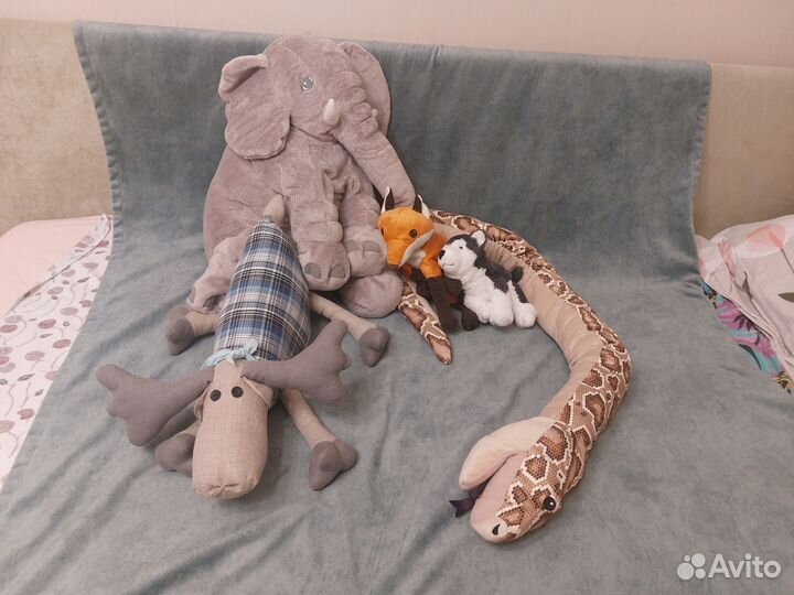 Мягкие игрушки из IKEA