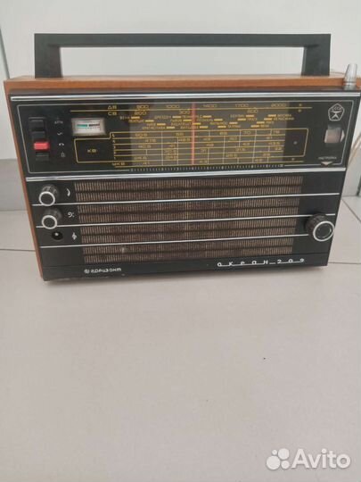 Радиоприемник Океан 209, знак качества СССР