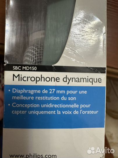 Микрофон philips