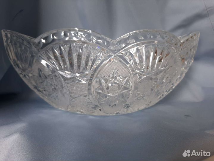 Хрустальный салатник