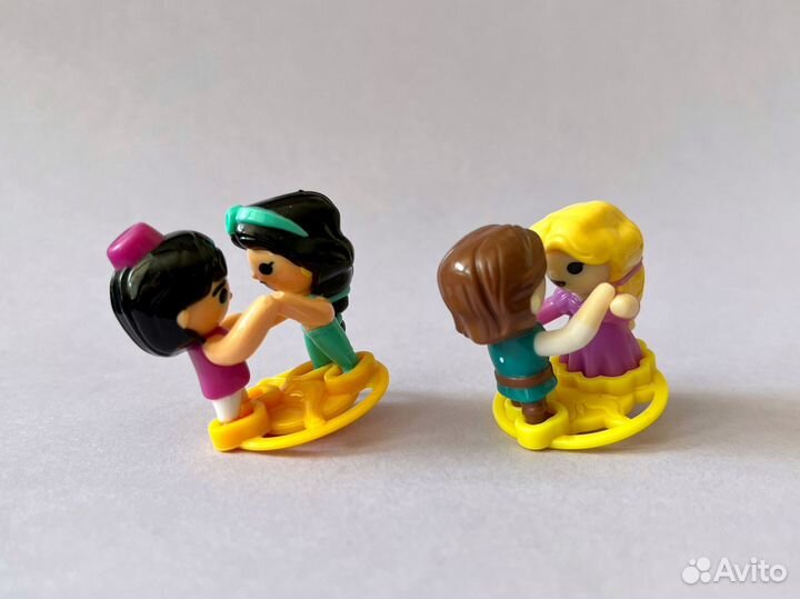 Игрушки из kinder диснеевские принцессы