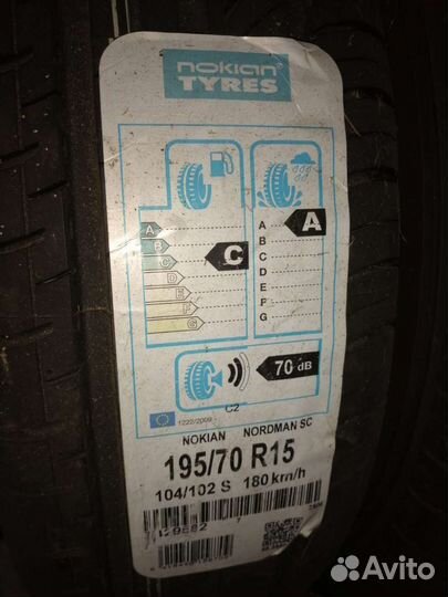 Nokian Tyres Nordman SC 195/70 R15