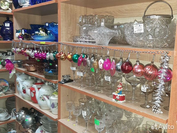 Елочные игрушки СССР (комиссионный магазин)