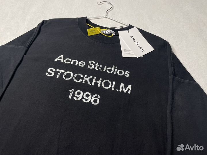 Лонгслив Acne Studios чёрный