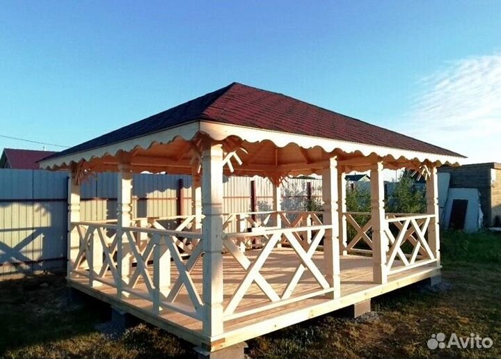 Беседка из дерева