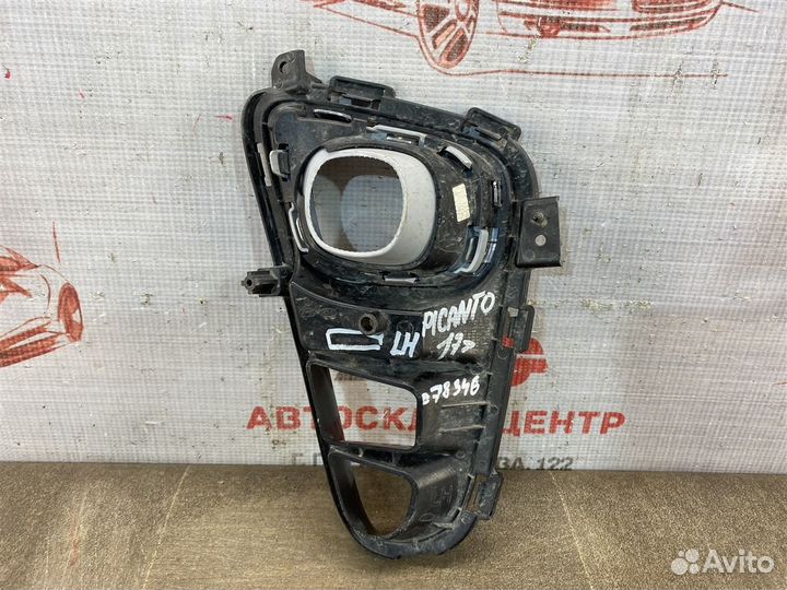 Накладка птф левая Kia Picanto с 2017 года