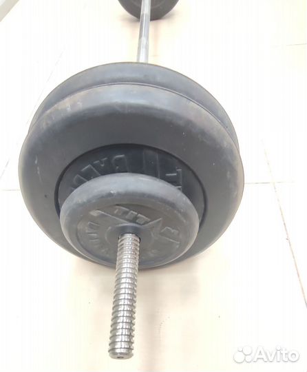 Штанга гриф+ блины 53 кг