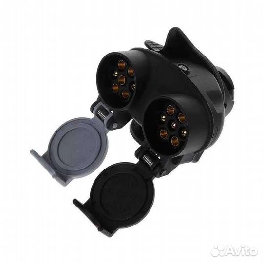 Переходник розетки фаркопа с 13-пин на 2 по 7 pin