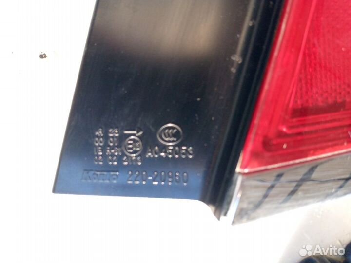 Фонарь задний правый Subaru Legacy B4 BL5