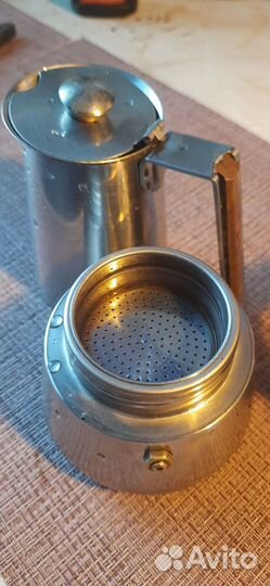 Гейзерная, кофеварка. Zepter, нержавейка, немец