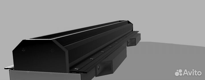 Щелевой вент. диффузор 24х500мм для нат. потолока