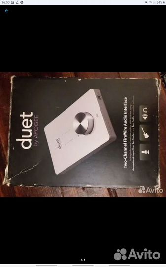 Apogee Duet Fireware звуковая карта