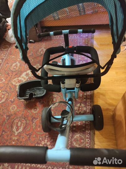 Трехколесный велосипед коляска