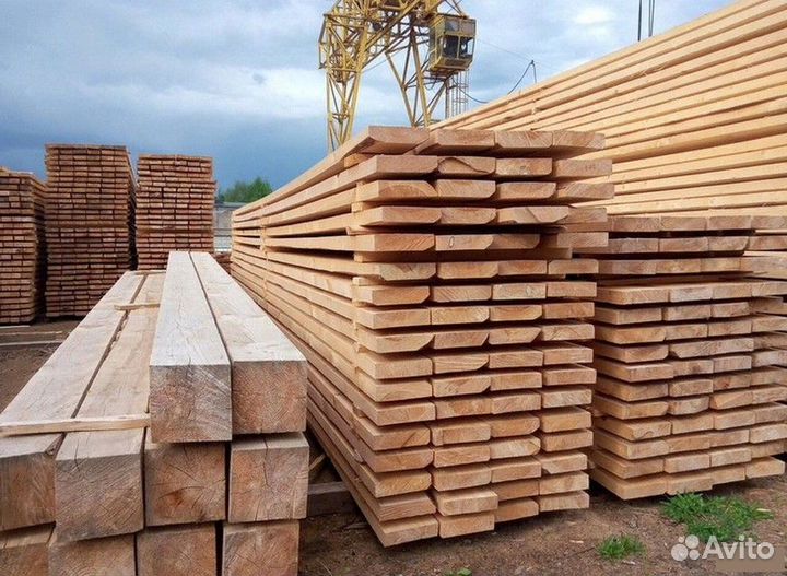 Пиломатериал доска обрезная