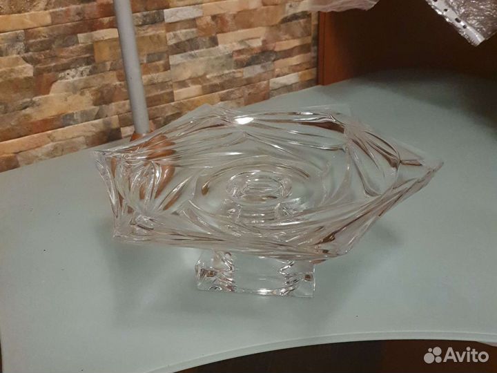 Ваза для фруктов Богемия